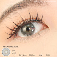 Urban Layer Berkeley Gray (1 lens/pack)-Colored Contacts-UNIQSO