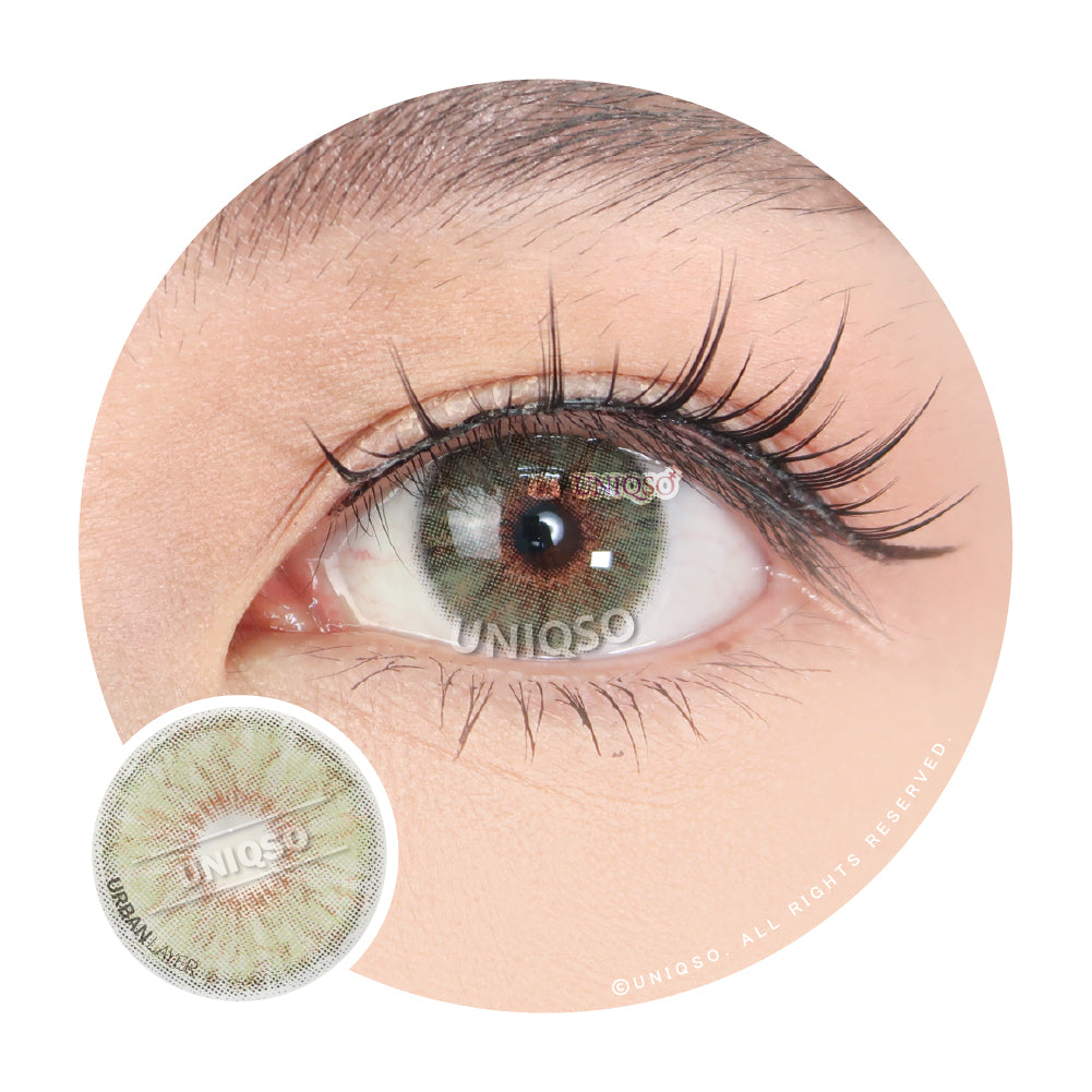 Urban Layer Berkeley Green (1 lens/pack)-Colored Contacts-UNIQSO