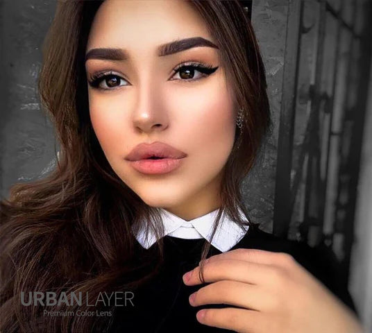 Urban Layer Cloud Black (1 lens/pack)-Colored Contacts-UNIQSO