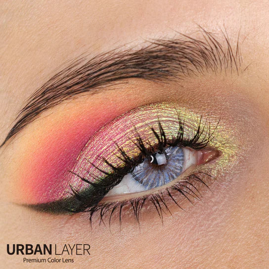 Urban Layer Frozen Gray (1 lens/pack)-Colored Contacts-UNIQSO