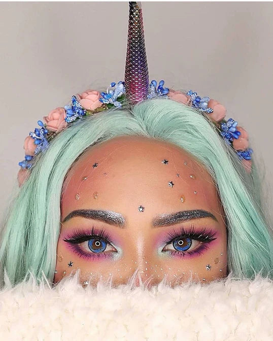 Urban Layer Galaxy Blue (1 lens/pack)-Colored Contacts-UNIQSO