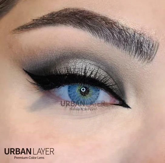 Urban Layer Gogh Light Blue (1 lens/pack)-Colored Contacts-UNIQSO