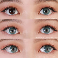 Urban Layer Gogh N Blue colored contacts