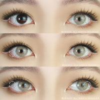 Urban Layer Gogh N Brown colored contacts