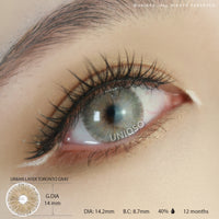 Urban Layer Gogh N Brown colored contacts