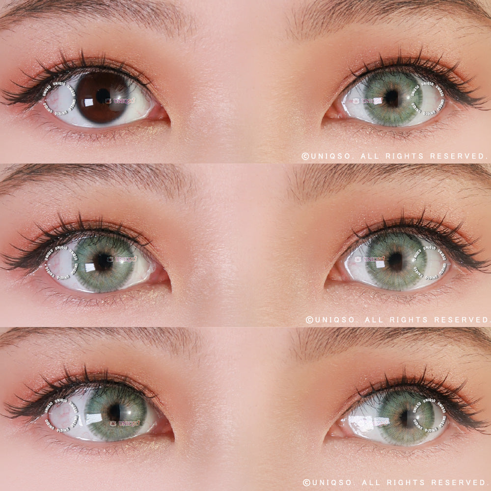 Urban Layer Gogh N Gray colored contacts