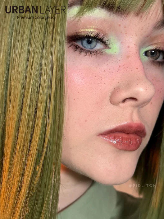 Urban Layer Las Vegas FE Ash Blue (1 lens/pack)-Colored Contacts-UNIQSO