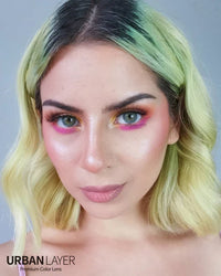 Urban Layer Mercury Blue (1 lens/pack)-Colored Contacts-UNIQSO