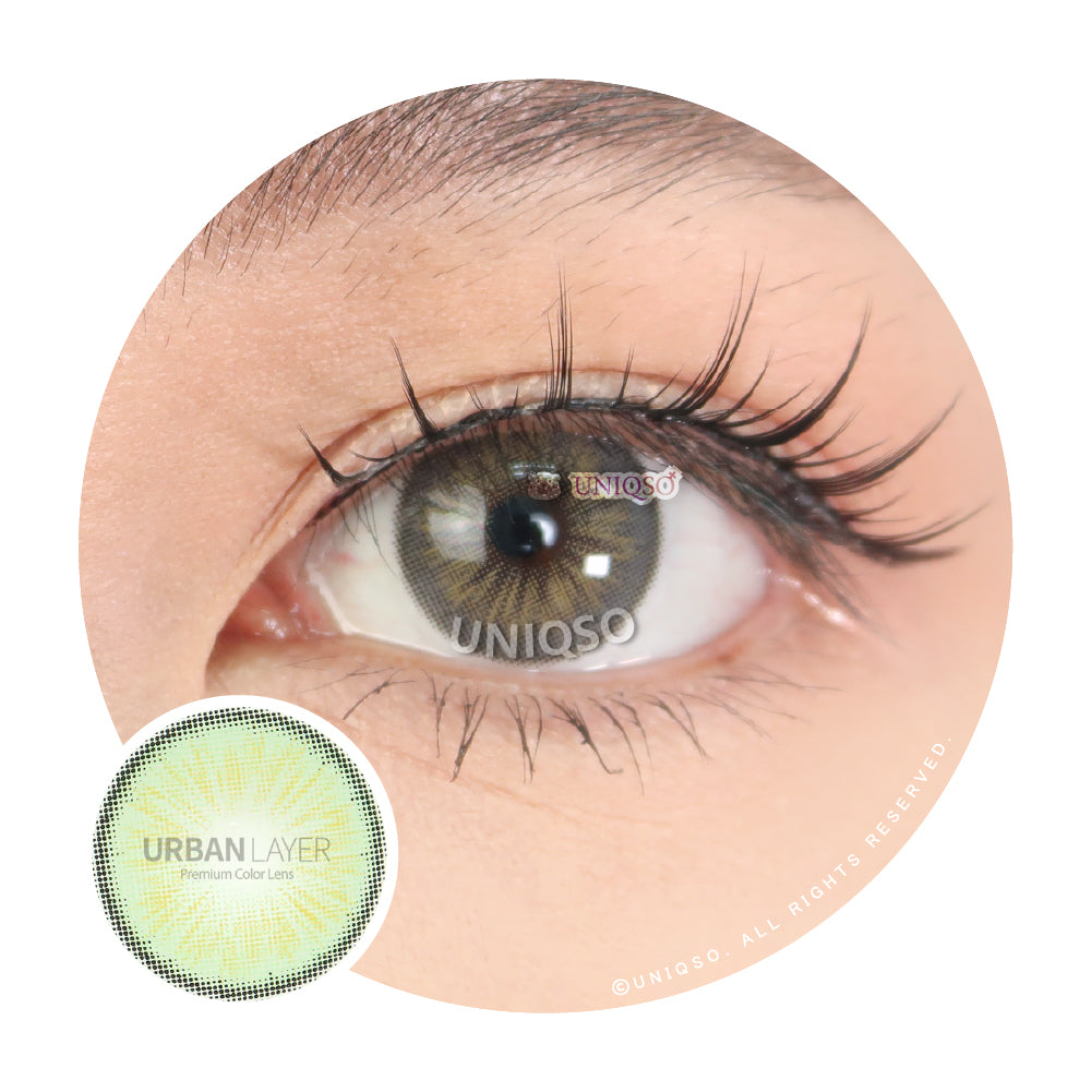 Urban Layer Orlando N Emerald (1 lens/pack)-Colored Contacts-UNIQSO