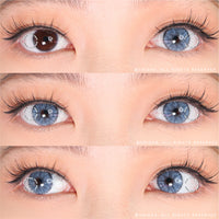 Urban Layer Palvin Blue colored contacts