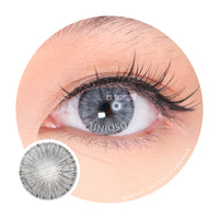 Urban Layer Palvin Gray colored contacts