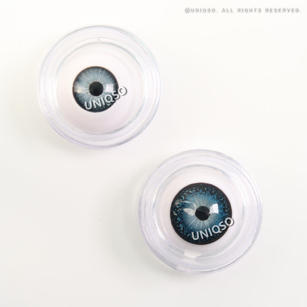 Cute Kira Kira Blue Colored Contact Lens for Charming & Adorable