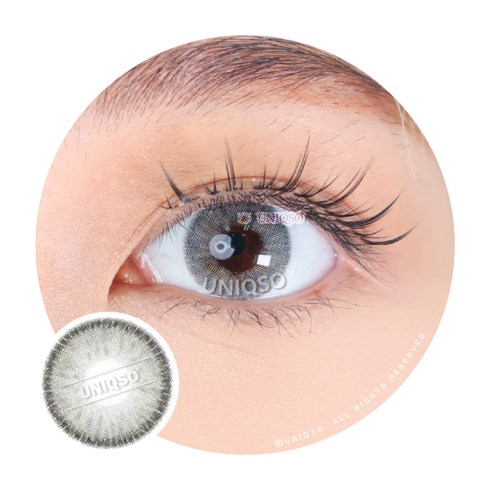 Western Eye Nada Peace Grey Colored Contacts – UNIQSO