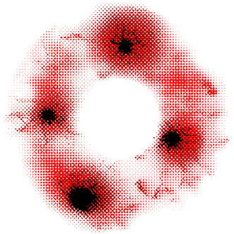 Sweety Crazy Bloodshot Red (1 lens/pack)-Crazy Contacts-UNIQSO
