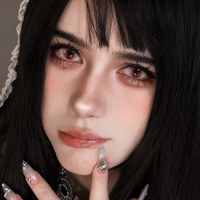 Sweety Crazy Bloodmoon (1 lens/pack)-Crazy Contacts-UNIQSO