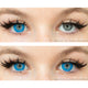 Kazzue Intense Pop Blue (1 lens/pack)-Colored Contacts-UNIQSO