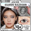 Sweety Cloud Dancer Grey (1 lens/pack)-Crazy Contacts-UNIQSO