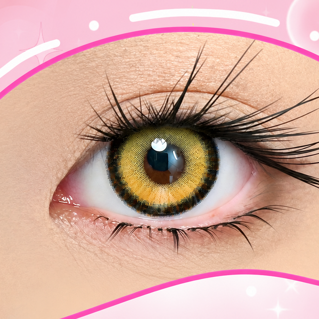 LumiDukki Gemflare Brown (2 lenses/pack)-Colored Contacts-UNIQSO