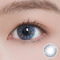 ii99 Monthy Disposable - Aqua Holiday (2 Lenses/pack)-Colored Contacts-UNIQSO