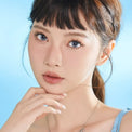ii99 Monthy Disposable - Aqua Holiday (2 Lenses/pack)-Colored Contacts-UNIQSO