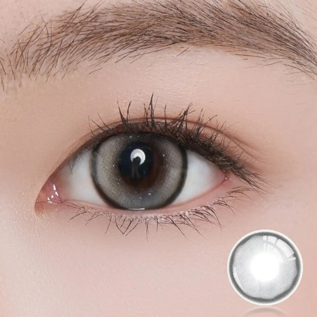 ii99 Monthy Disposable - Jelly Grey (2 Lenses/pack)-Colored Contacts-UNIQSO