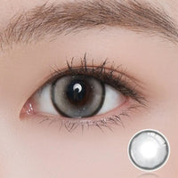 ii99 Monthy Disposable - Jelly Grey (2 Lenses/pack)-Colored Contacts-UNIQSO