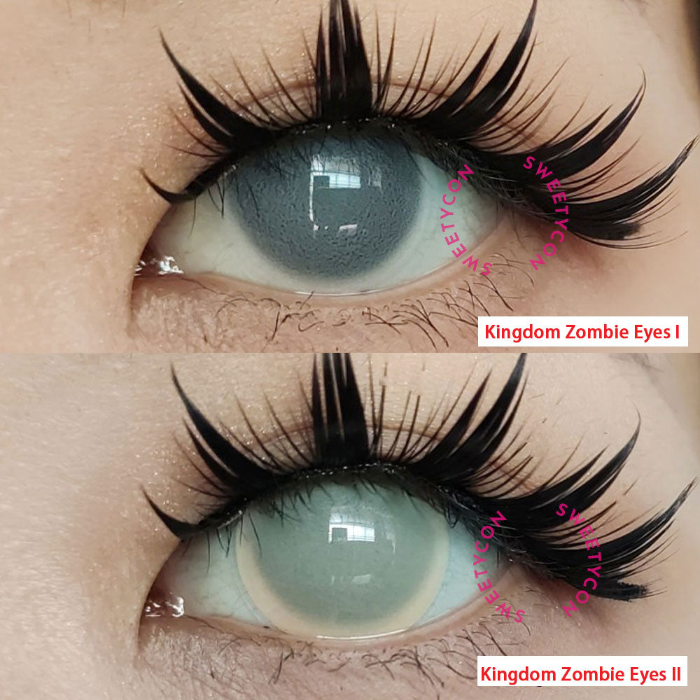 Sweety Crazy Kingdom - Zombie Eyes II Halloween Contacts