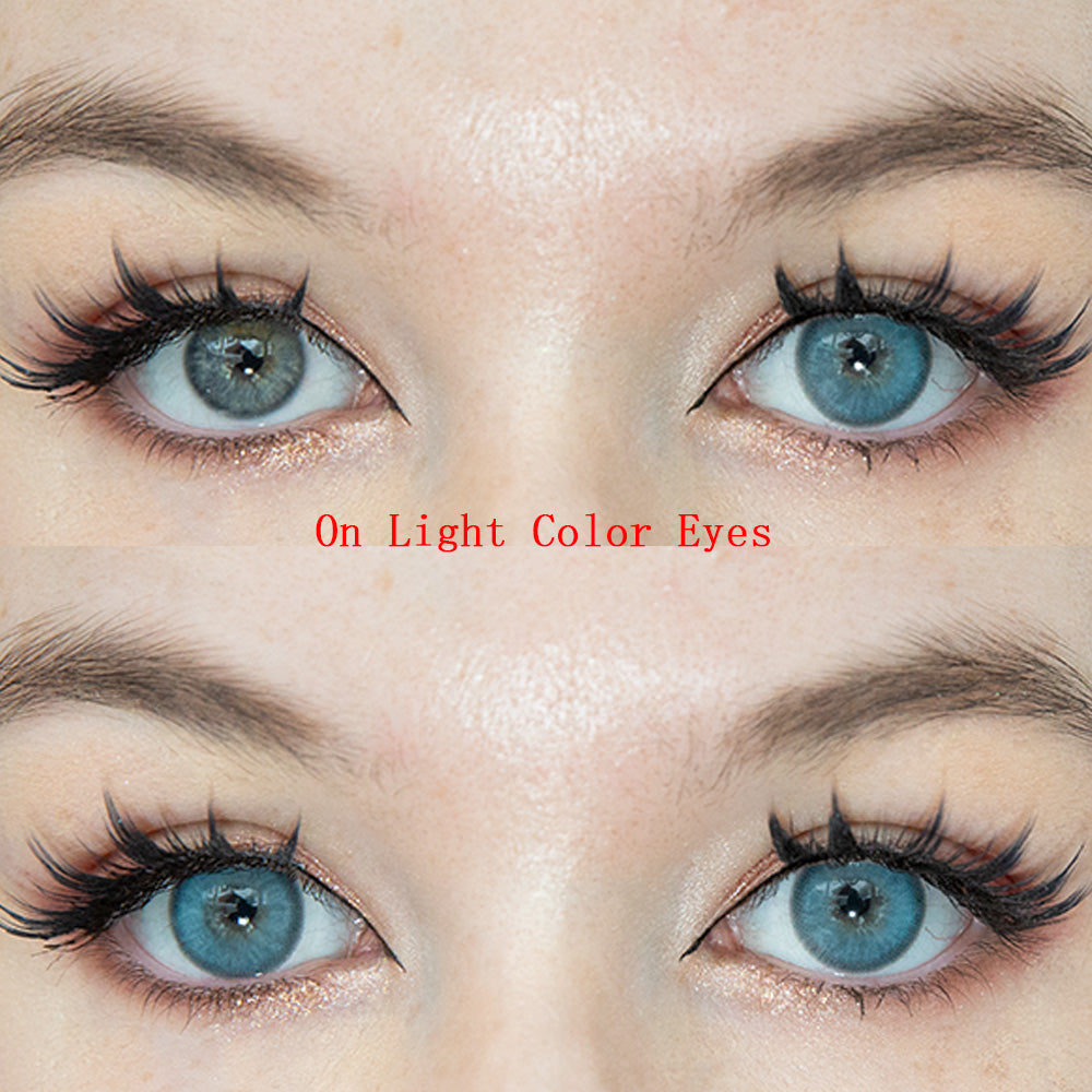 Sweety Midsummer Night Blue (1 lens/pack)-Colored Contacts-UNIQSO