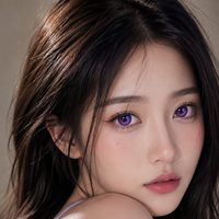 Sweety Mystic Wing Violet (1 lens/pack)-Colored Contacts-UNIQSO