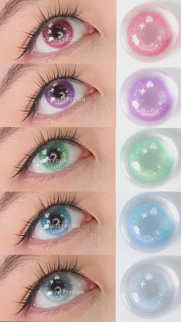 Sweety Crazy Candy Pop Blue | Colored Contacts For Cosplay – UNIQSO
