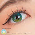 Sweety Anime Flower Blue (1 lens/pack)-Colored Contacts-UNIQSO
