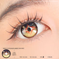 Sweety x Eyesinger Amber Star Crest (2 lenses/pack)-Colored Contacts-UNIQSO