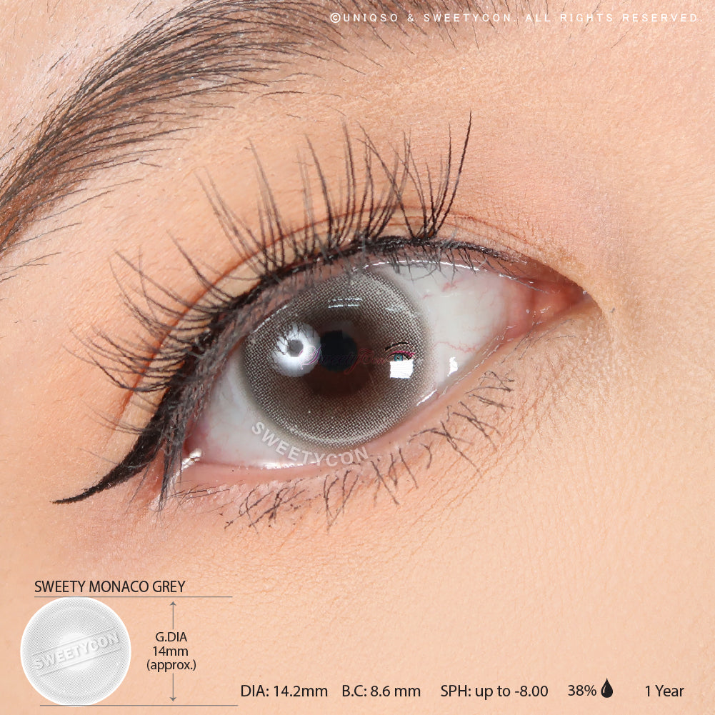 Highlight Natural Grey Eye Contacts | With Prescription & Daily