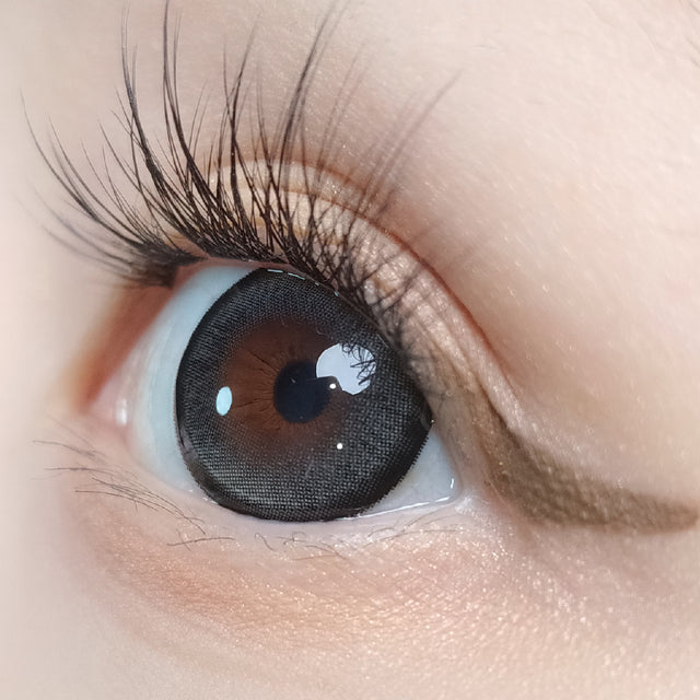 IM OLOLA Void Black (2 lenses/pack)-Colored Contacts-UNIQSO