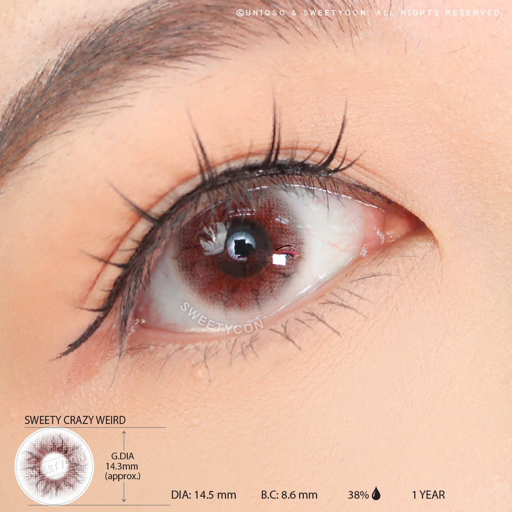 Sweety Crazy Weird | Colored Contacts For Halloween & SFX – UNIQSO