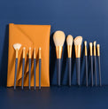 12PCS Natural Hair Makeup Brushes-Makeup Brushes-UNIQSO