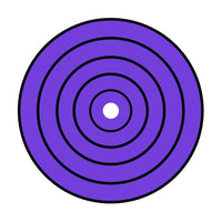 Sweety Mini Sclera Purple Ring / Rinnegan (1 lens/pack)-Mini Sclera Contacts-UNIQSO