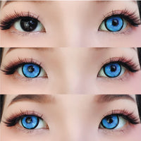 Kazzue Crazy Platonic Aqua/ Aquaman (1 lens/pack)-Crazy Contacts-UNIQSO