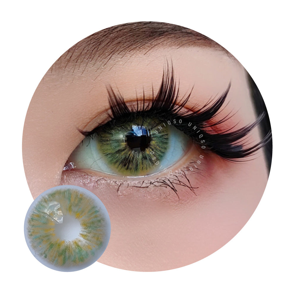Urban Layer Monet Green (1 lens/pack) [Exp: 06/2026]-Colored Contacts-UNIQSO
