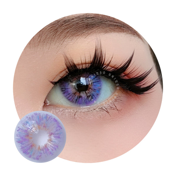 Urban Layer Monet Violet (1 lens/pack)-Colored Contacts-UNIQSO