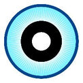 Sweety Blue Doll Sclera Contacts (1 lens/pack)-Sclera Contacts-UNIQSO