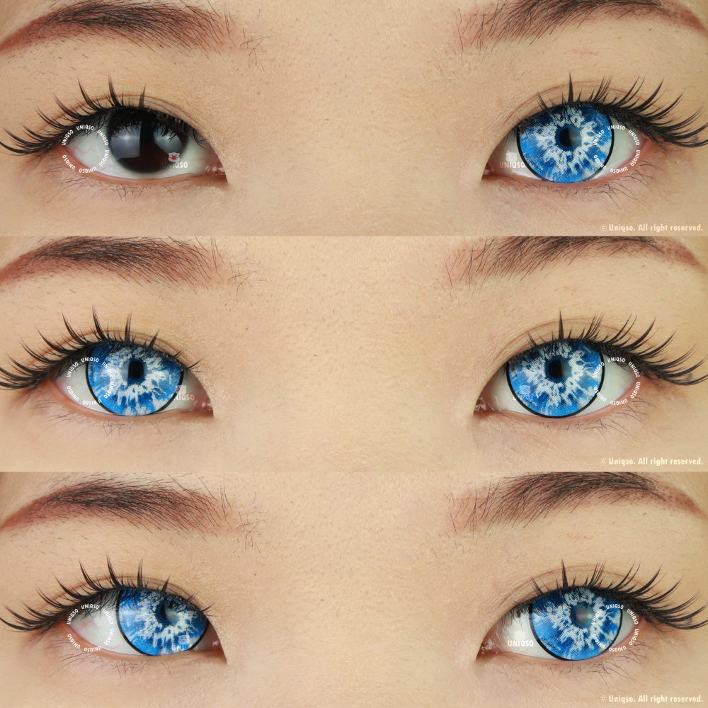 White Colored Eye Contacts: Unleash Your Inner Character – UNIQSO