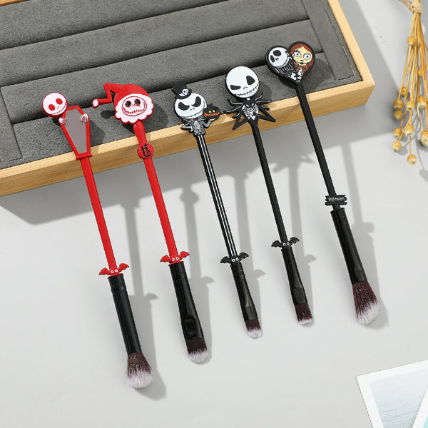 Christmas Horror Night Jack Skull Makeup Brush Tool Set-Makeup Brushes-UNIQSO
