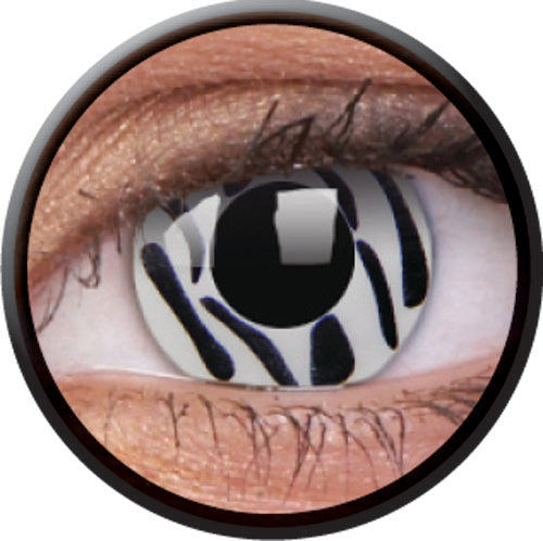 Colorvue Crazy Zebra-Crazy Contacts-UNIQSO