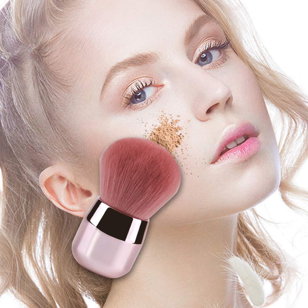 Colorful Kabuki Makeup Brush-Makeup Brushes-UNIQSO