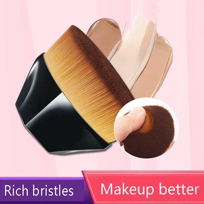 Hexagon Makeup Brushes For Foundation-Makeup Brushes-UNIQSO