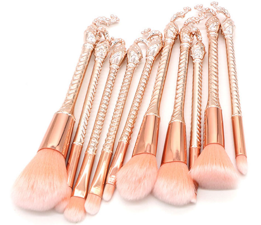 Peacock Mermaid Makeup Brush-Makeup Brushes-UNIQSO