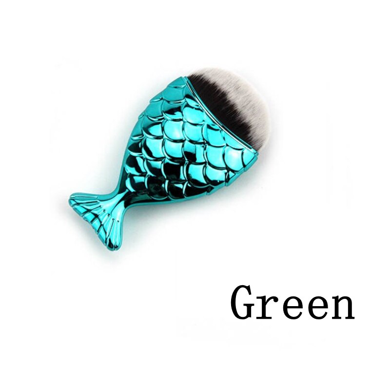 Mermaid Foundation Brush-Makeup Brushes-UNIQSO