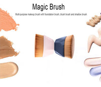 Hexagon Makeup Brushes For Foundation-Makeup Brushes-UNIQSO
