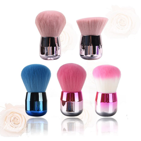 Colorful Kabuki Makeup Brush-Makeup Brushes-UNIQSO